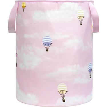 Imagem de Cesto Organizador Para Brinquedos Micro Percal - Bebê & Enxoval, Ninar