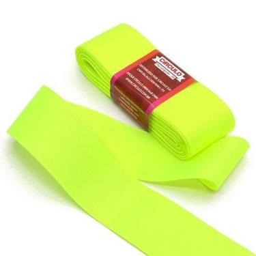 Imagem de Fita Gorgurão nº09 39mm com 10 Metros - Círculo, 829 VERDE NEON
