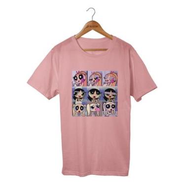 Imagem de Camiseta Feminina Baby Look Super Poderosas Power Puff Girls Tumblr - 