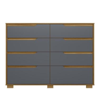 Imagem de Comoda Georgia Quarto com 8 Gavetas