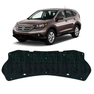 Imagem de Forro Capo Honda Crv 2012 a 2016 Manta Autocolante Isolante + Presilha