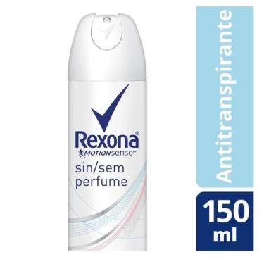 Imagem de Desodorante Aerosol Rexona Sem Perfume 150ml, 1