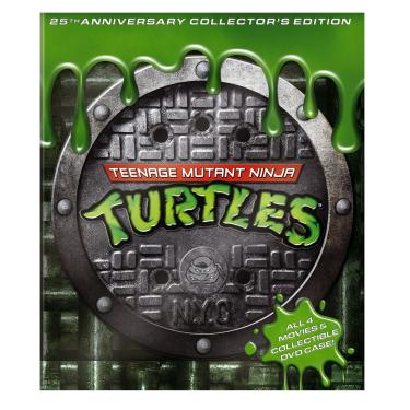 Imagem de Teenage Mutant Ninja Turtles Movie Collection (25th Anniversary Collector's Edition) (Teenage Mutant Ninja Turtles / Secret of the Ooze / Turtles in Time / TMNT)