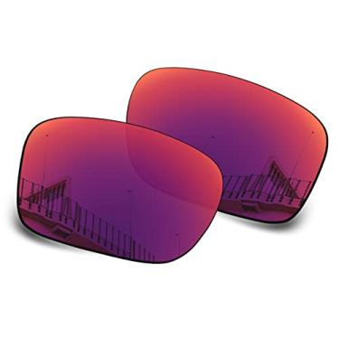 Imagem de Well-aimed Lentes de substituição compatíveis com óculos de sol Oakley Jupiter Squared OO9135 - Irídio meia-noite polarizado