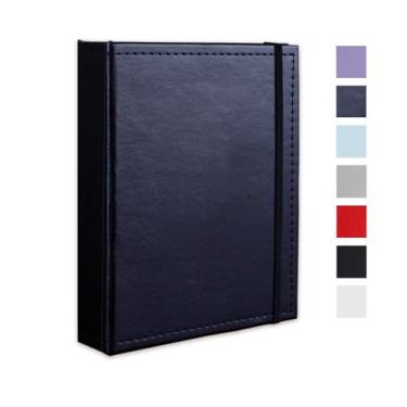 Imagem de Cherrich Álbum de Fotos Pequeno 5X7 52 Bolsos Capa de Couro Livro de Fotos Contém Fotos 5X7 para Casamento, Bebê, Família, Formatura