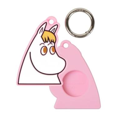Imagem de iFace Capa de personagem Moomin compatível com Apple AirTags – Capa protetora de silicone para chaveiro [mosquetão incluído] – Snorkmaiden