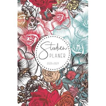 Imagem de Studienplaner 2020/2021: Aug. 2020 bis Sept. 2021 • Akademischer Planer, Studentenkalender, Semesterplaner, Uniplaner mit Feiertagen • 1 Woche 2 ... Prüfungen und Notizen • Kontaktliste