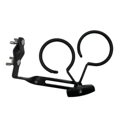 Imagem de menolana Instrumento de vento suporte mudo saxofone trompete trombone titular instrumento acessório, resistente, versátil suporte mudo para trompetes