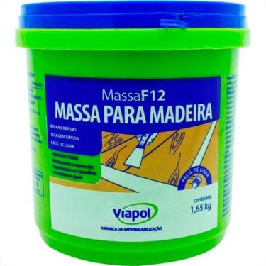 Imagem de Viapol Massa F12 Madeira 1,65Kg Imbuia