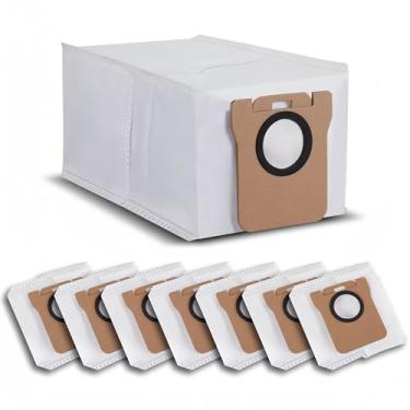 Imagem de Pacote com 8 sacos de pó de substituição para aspiradores de pó Xiaomi X10+/X20+/Dreame L10s Ultra/L20 Ultra/L10 Ultra, acessórios de bolsa de substituição com vedação automática de grande capacidade