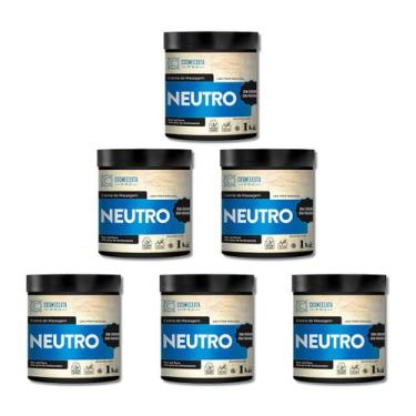 Imagem de Kit 6 Cremes de Massagem Neutro Cosmeceuta 1kg