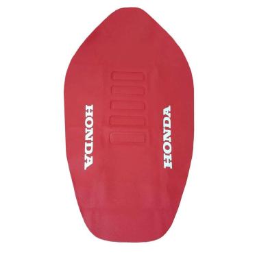 Imagem de Capa De Banco Crf 150 Crf 230 Vermelha aderência Antiderrapante