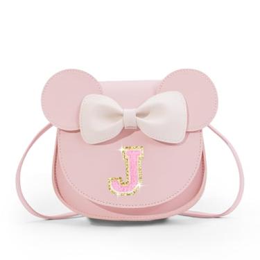 Imagem de Bolsa Todder para meninas, presente para meninas, bolsa infantil, bolsa tiracolo para meninas, presente de aniversário fofo, rosa, J