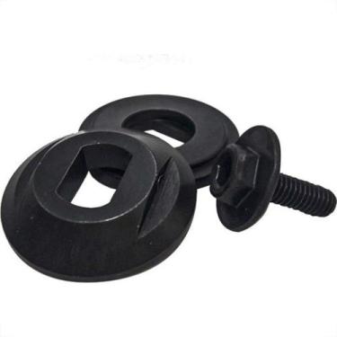 Imagem de Pe Geladeira/Fogao Plastico Quadrado Luxo Pratic Branco - MARVIPLAST