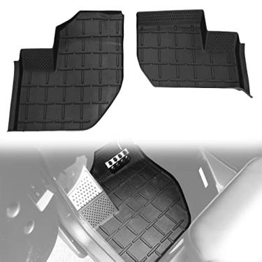 Imagem de A & UTV PRO Tapetes para Yamaha Wolverine RMAX 1000 / RMAX 2 / RMAX 4, Wolverine X2/X4, forro de lama dianteiro para todos os climas, acessórios de proteção de material TPE, à prova d'água