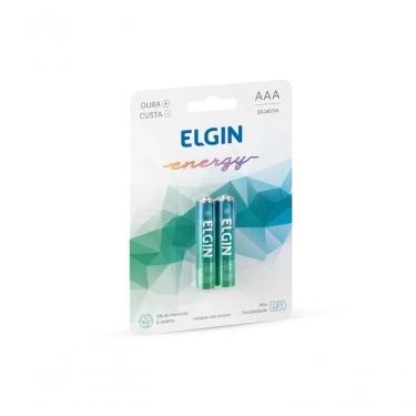 Imagem de Kit Pilha Alcalina Aaa 2 Unidades Elgin