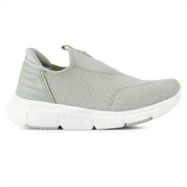Imagem de Tênis Comfortflex Knit Slip On Feminino, 36, Verde