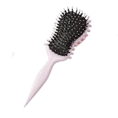Imagem de Escova de definição de cabelo cacheado pente desembaraçador para remoção de rugas de cabelo molhado ferramenta de modelagem para cachos (01)