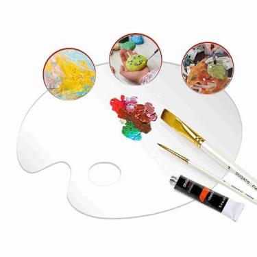 Imagem de Paleta Bandeja Pintura MDF Branco Gode Godet 20x25 cm Fenix - INDÚSTRI