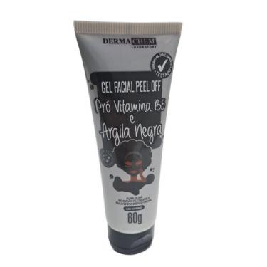 Imagem de Gel Facil Peel Off Dermachem Argila Negra 60g Limpa e Revitaliza, Pró 