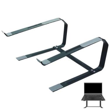 Imagem de Stand Riser laptop, suporte para laptop, Riser de de desktop ajustável metal para digitar, Stand notebook ventilado, acessório computador trabalhar, estudar, negócios