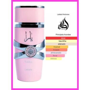 Imagem de Perfume Árabe Feminino Lattafa Yara Rose EDP 100ml  Original  Importad
