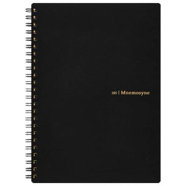 Imagem de Maruman Nemosine Caderno de anel de aniversário de 20 anos, pautado por pontos, A5, preto N105JP