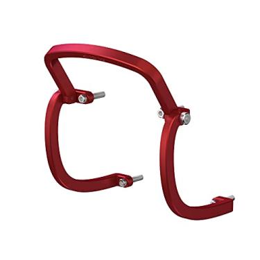 Imagem de gouduoduo2018 FPV Drone Gimbal Bumper para DJI FPV Drone PTZ Protect Bar Câmera de liga de alumínio anticolisão (vermelho)