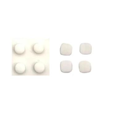 Imagem de Novo Console 3ds Xl Pés De Borracha Capa Superior Parafusos Tela Lcd J