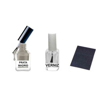 Imagem de Tinta Retoque Tira Risco Carro Ford - Prata Madrid - Jhow Adesivos