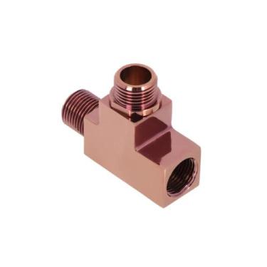 Imagem de Desviador Para Chuveiro Mundaú - Pingoo.Casa - Dourado Rose