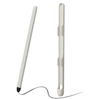 Imagem de YQODSZ Suporte para caneta Stylus & Slim S para Samsung Galaxy Z Fold 7, compartimento para caneta S para Z Fold6/5 S Pen Edition, PC + caneta Stylus de silicone, ponta de silicone altamente sensível