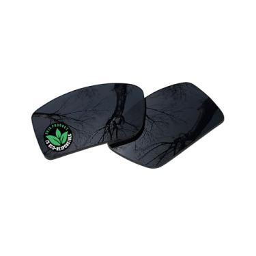 Imagem de Raydi Lentes de reposição de policarbonato para óculos de sol quadrados RayBan RB4151 59 mm - preto sólido - polarizado