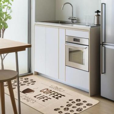 Imagem de 2 Tapete Passadeira Cozinha Antiderrapante Ln Es 45x110 D02 - IDEALIZA
