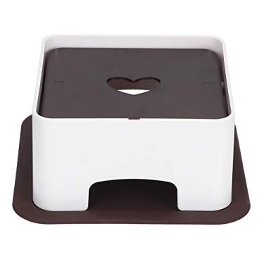 Imagem de Posto de Tigela de Cachorro, Levantamento Levantado para Alimentos e água Gatos Tigelas Alimentos Gatos Stand Ajustável Plástico Alimentador Animais Elevados para Cães Levantados cã (Tamanho pequeno