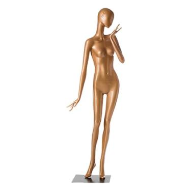Imagem de Female Mannequin Torso Manequim De Costura Dourado Para Artesanato E Design De Vestidos Com Base Removível E Forte Exibição Para Estúdios E Lojas