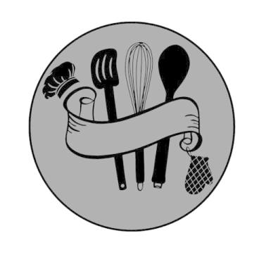 Imagem de Adesivo Decorativo para Cozinha, Redondo, 300mm, Modelos Variados (CZ-297, BOPP, 300 MM)