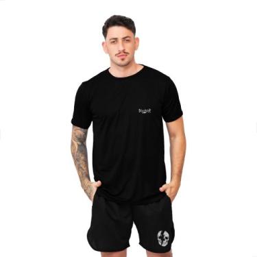 Imagem de Conjunto Camisa E Bermuda Dry Fit Academia Caveira 2 V3 - BOLLDOR, G, 