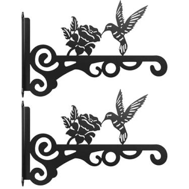 Imagem de Rrlihjgu Gancho Para Alimentador De Pássaros, Suporte de Parede Resistente em Ferro, Organização E Armazenamento Para Janela Varanda Jardim Cerca Árvore