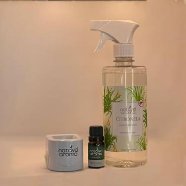 Imagem de Kit Repelente Citronela Difusor Eletrico Essencia Perfumada 10ml (BRANCO, CITRONELA)