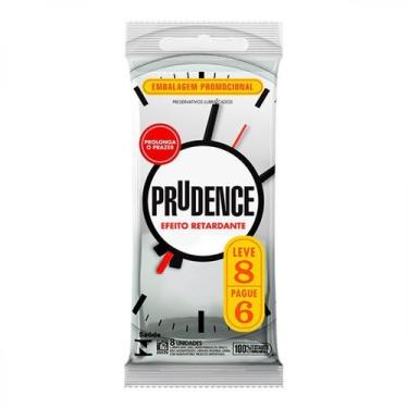 Imagem de Preservativo prudence efeito retardante leve 8 pague 6 unidades