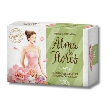 Imagem de Sabonete Perfumado Alma De Flores Clássico 130G - Memphis