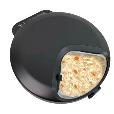 Imagem de Comedouro Automatico Pet Gato Cachorro Pet Raçao Comida Programavel Dieta Petisco Dieta Horario Viagem Passeio Animais Estimaçao