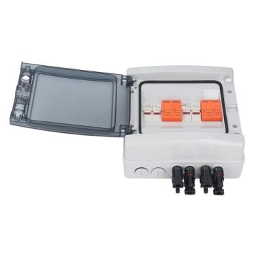 Imagem de Generic Caixa de Combinador Alimentado por Energia Solar, 15A Fusível IK10 Caixa de Combinador Solar de Choque IK10 IP65 Impermeável 40ka Dc (DC1000V)