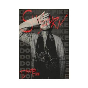 Imagem de Dominic Fike Pop Singer Adesivo De Parede Vintage Para Sala De Estar, 