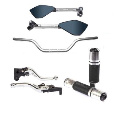 Imagem de Kit Guidão Original Manopla Jupiter TM2 Manete Cb250f - Stark Race, Pr