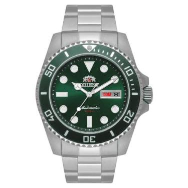 Imagem de Relógio Orient Automático Masculino Mostrador Verde F49SS027 E1SX