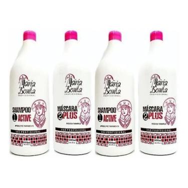 Imagem de Maria Bonita Escova Progressiva Combo 2 Kits - Mega Lisa