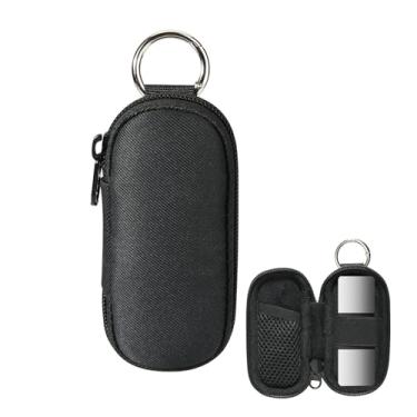 Imagem de Beautyflier Capa para monitor cardíaco compatível com AliveCor KardiaMobile 6L, bolsa portátil para monitor cardíaco com chaveiro O-Ring, mantenha limpo e protegido (apenas a bolsa)