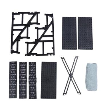 Imagem de Rampa de cães etapas fáceis de montar anti -deslizamento de fricção forte plástico tecido macio portátil para camas de sofás cadeiras (Pilipane3SubbGJ-11)